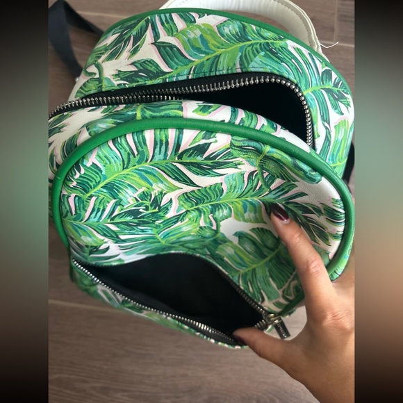 Skinnydip Tropical Leaf Backpack - Picture 5 of 5